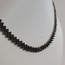 Load image into Gallery viewer, Black Jeweled Choker
