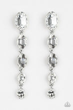 Load image into Gallery viewer, PAPARAZZI RED CARPET RADIANCE - WHITE EARRINGS
