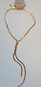 Gold Twisted Herringbone chain