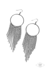 Load image into Gallery viewer, PAPARAZZI Streamlined Shimmer - Black Earrings
