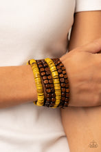 Load image into Gallery viewer, PAPARAZZI Fiji Fiesta - Yellow BRACELET
