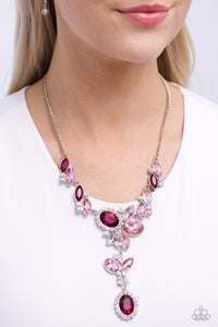 PAPARAZZI Generous Gallery - Pink NECKLACE