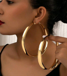 Big Big Gold Hoops