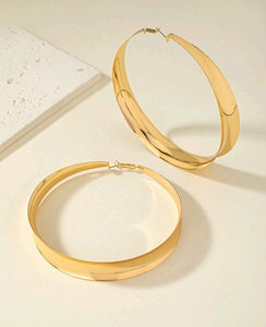 Big Big Gold Hoops