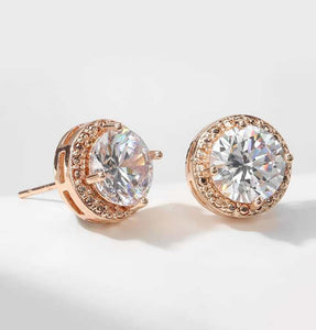 Rose gold jewel Earrings