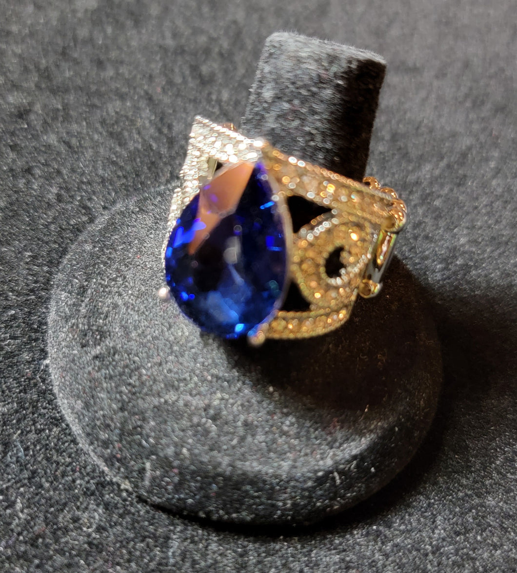 PAPARAZZI Blue JEWEL Ring