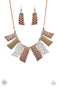 PAPARAZZI A Fan of the Tribe Multi Necklace