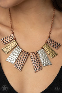 PAPARAZZI A Fan of the Tribe Multi Necklace