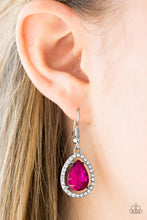 Load image into Gallery viewer, PAPARAZZI A One-GLAM Show - Pink EARRINGS
