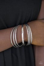 Load image into Gallery viewer, PAPARAZZI  Rattle and Roll - Silver Bracelets
