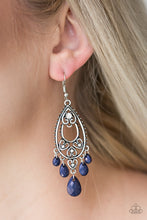 Load image into Gallery viewer, PAPARAZZI Fashion Flirt - Blue EARRINGS
