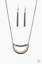 Load image into Gallery viewer, PAPARAZZI Artificial Arches - Black 715 NECKLACE
