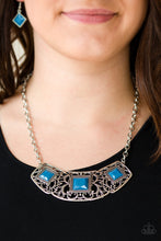 Load image into Gallery viewer, PAPARAZZI Feeling Inde-PENDANT - Blue 853
