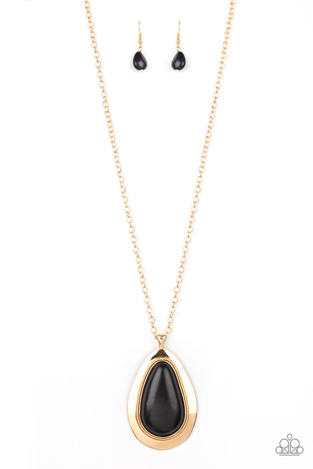 PAPARAZZI  BADLAND To The Bone - Gold Necklace