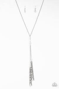 PAPARAZZI Timeless Tassels - Silver