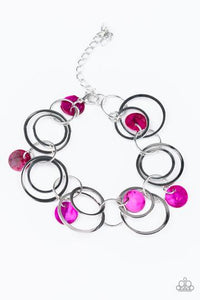 PAPARAZZI Total SHELL-Out – Pink Shell – Bracelet