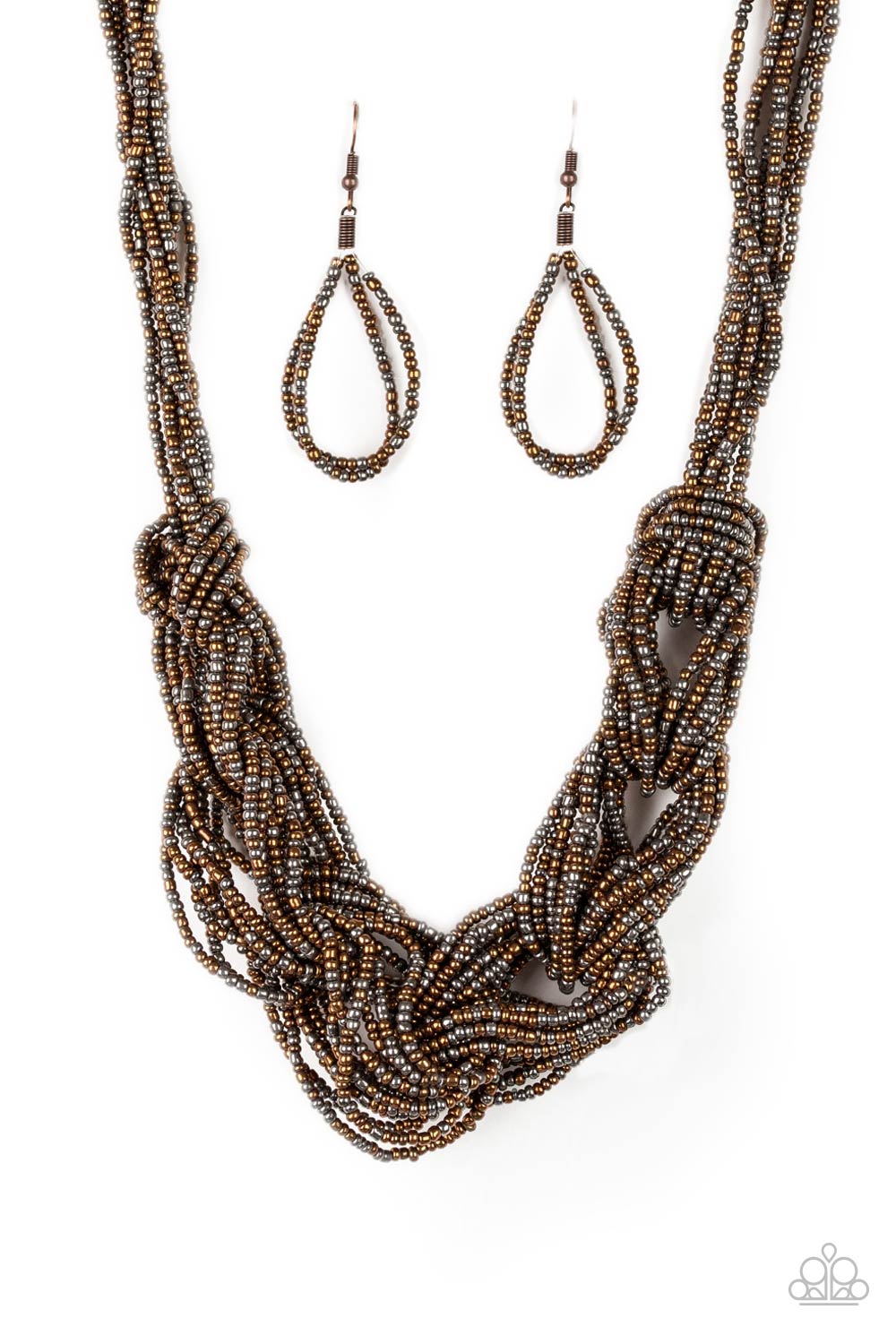 PAPARAZZI City Catwalk - Copper Necklace