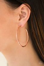 Load image into Gallery viewer, PAPARAZZI A Double Take - Shiny Copper Earrings
