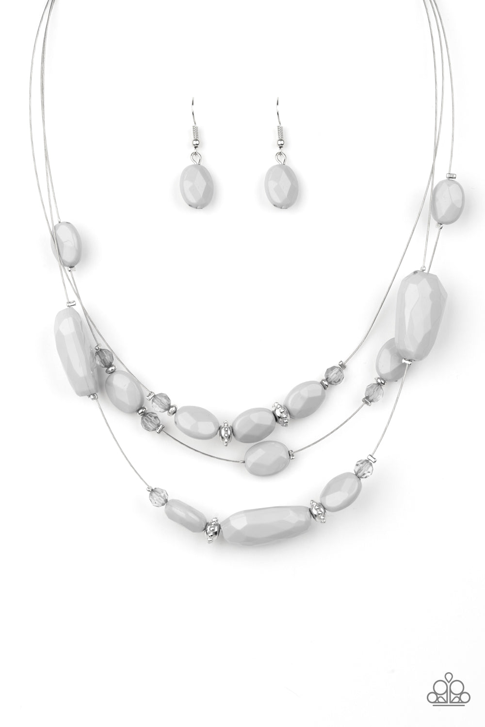 PAPARAZZI Radiant Reflections - Silver Necklace