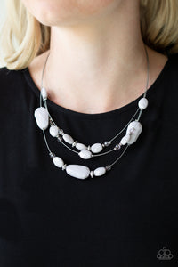 PAPARAZZI Radiant Reflections - Silver Necklace