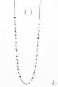 PAPARAZZI Pristine Prestige - Silver Necklace