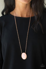 Load image into Gallery viewer, PAPARAZZI PAPARAZZI Intensely Illuminated - Copper NECKLACE
