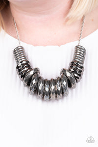 PAPARAZZI Haute Hardware - Silver NECKLACE