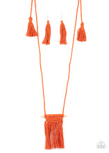 Load image into Gallery viewer, PAPARAZZI Between You and MACRAME - Orange Necklace
