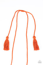 Load image into Gallery viewer, PAPARAZZI Between You and MACRAME - Orange Necklace
