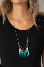 Load image into Gallery viewer, PAPARAZZI Stone Age A-Lister - Blue NECKLACE
