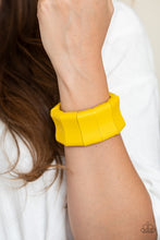 Load image into Gallery viewer, PAPARAZZI Caribbean Couture - Yellow Bracelet
