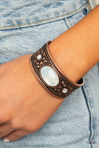 PAPARAZZI Sage Sanctuary - Copper Bracelet