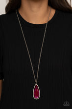 Load image into Gallery viewer, Watch Out For REIGN - Pink Necklace
