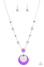 Load image into Gallery viewer, PAPARAZZI SEA The Sights - Purple NECKLACE
