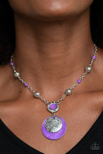 Load image into Gallery viewer, PAPARAZZI SEA The Sights - Purple NECKLACE
