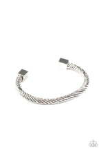 Load image into Gallery viewer, PAPARAZZI Block It Out - Silver Bracelet
