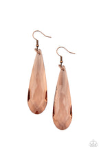 Load image into Gallery viewer, PAPARAZZI Crystal Crowns - Copper Earrings
