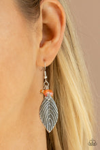 Load image into Gallery viewer, PAPARAZZI LEAF It To Fate - Orange Earrings
