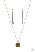 Load image into Gallery viewer, PAPARAZZI Choose Faith - Brass Necklace
