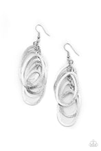 Load image into Gallery viewer, PAPARAZZI  Mind OVAL Matter - Silver Earrings
