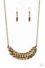 Load image into Gallery viewer, PAPARAZZI  Flight of FANCINESS - Brass Necklace
