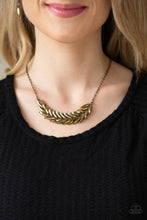 Load image into Gallery viewer, PAPARAZZI  Flight of FANCINESS - Brass Necklace
