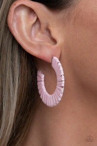 PAPARAZZI A Chance of RAINBOWS - Pink Earrings