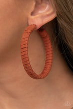 Load image into Gallery viewer, PAPARAZZI Suede Parade - Orange Earrings
