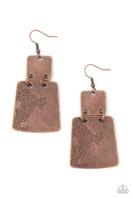 Load image into Gallery viewer, PAPARAZZI Tagging Along - Copper EARRINGS
