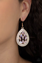 Load image into Gallery viewer, PAPARAZZI Encased Elegance - Gold EARRINGS
