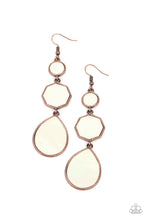 Load image into Gallery viewer, PAPARAZZI Progressively Posh - Copper Earrings
