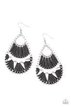 Load image into Gallery viewer, PAPARAZZI  Samba Scene - Black EARRINGS
