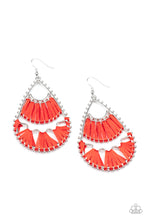 Load image into Gallery viewer, PAPARAZZI Samba Scene - Red EARRINGS
