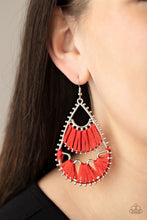 Load image into Gallery viewer, PAPARAZZI Samba Scene - Red EARRINGS
